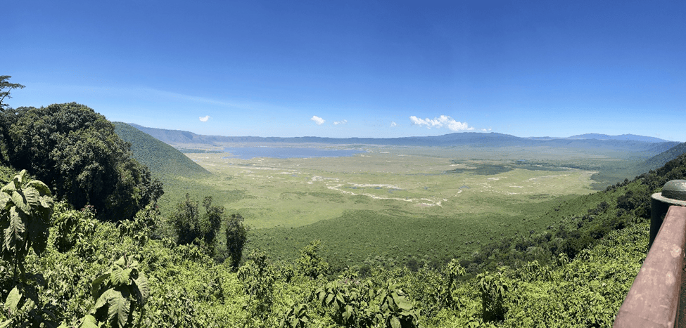 Ngorongoro Crater panorama